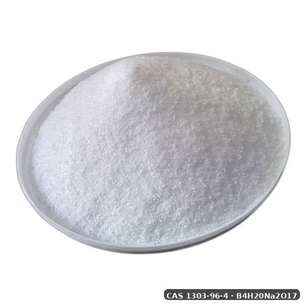 Tetraboran Disodu (Dziesięciowodny) — CAS 1303-96-4 — B4H20Na2O17 — odczynnik chemiczny