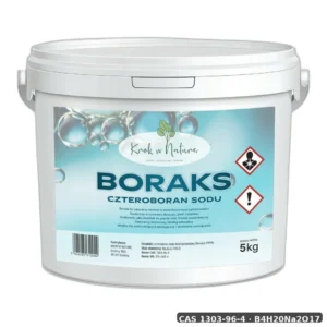 Tetraboran Disodu (Dziesięciowodny) — CAS 1303-96-4 — B4H20Na2O17 — odczynnik chemiczny