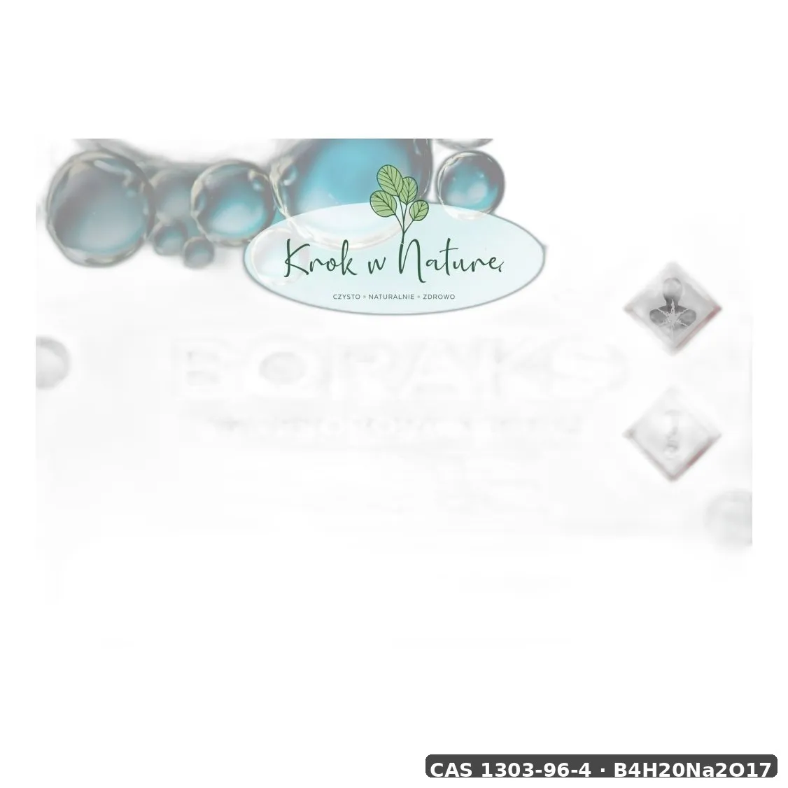 Tetraboran Disodu (Dziesięciowodny) — CAS 1303-96-4 — B4H20Na2O17 — odczynnik chemiczny