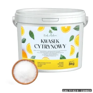 Kwas 2-Hydroksypropano-1,2,3-Trikarboksylowy — CAS 77-92-9 — C6H8O7 — odczynnik chemiczny