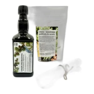 zestaw lniano bawełniane — zdjęcie produktu